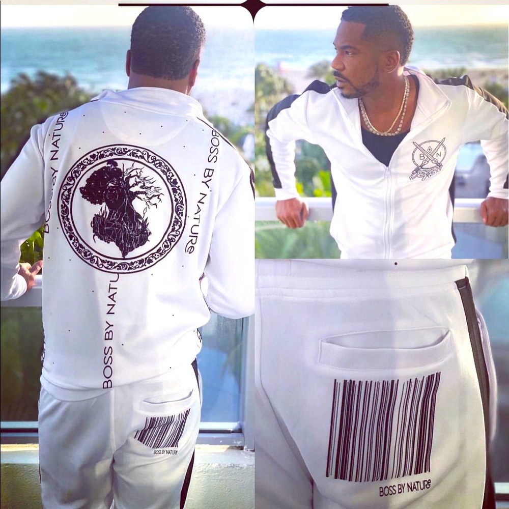 Boss By Nature nylon  luxury Akumè track suite